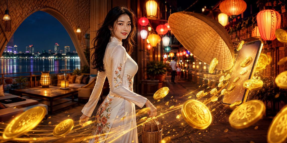 Người chơi sử dụng điện thoại để thực hiện giao dịch tài chính tại unit2